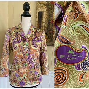 Etro Paisley Blazer